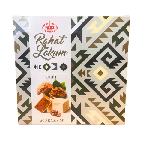 KLAS Rahat Lokum Orah – mit Walnüssen – 360g