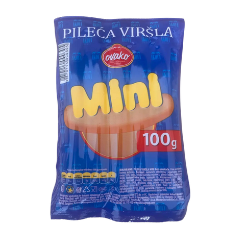 Ovako Mini Hähnchenwürstchen – 100g