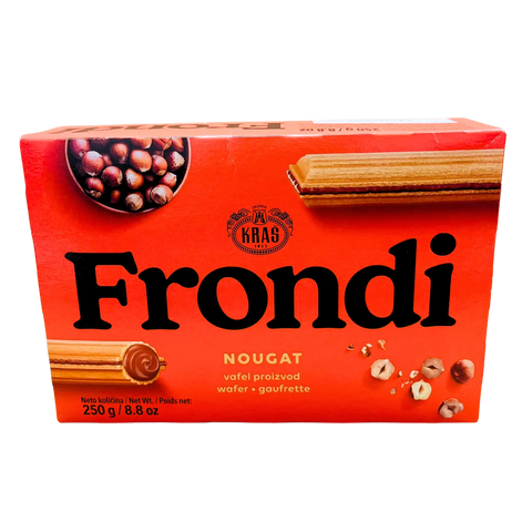 Frondi Nougat Waffel 250g