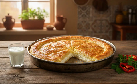 Burek wie vom Bäcker: Das beste Burek sa Sirom Rezept