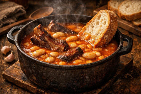 Pasulj Rezept: Original Serbische Bohnensuppe mit Tetovac