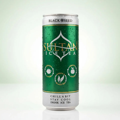 Sultan Eistee Grüner & Schwarzer Tee Pfirsich Zitrone 250ml