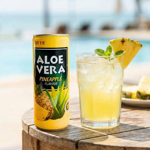 Lotte Aloe Vera Ananas Getränk 240ml