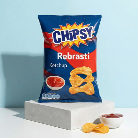 Chipsy Rebrasti kečap 90g