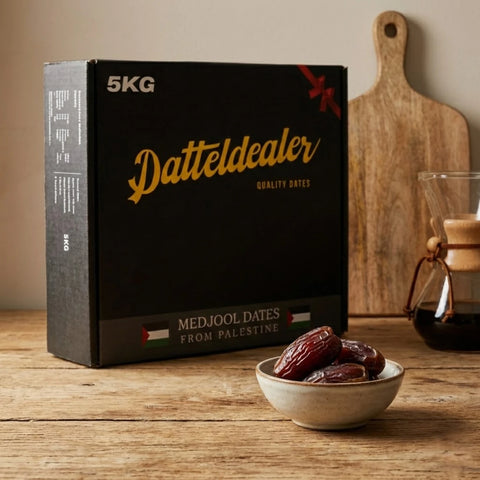 Datteldealer Medjool Datteln aus Palästina – 5 kg Box