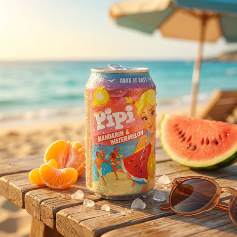 Pipi Mandarin & Watermelon 0,33 l
