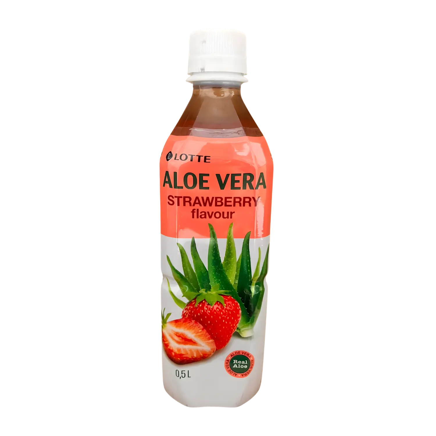 Aloe Vera Drink Strawberry 0,5l