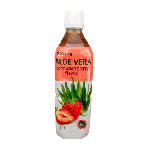 Aloe Vera Drink Strawberry 0,5l
