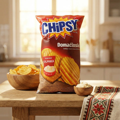 Chipsy Domaćinski Kajmak-Geschmack 160g
