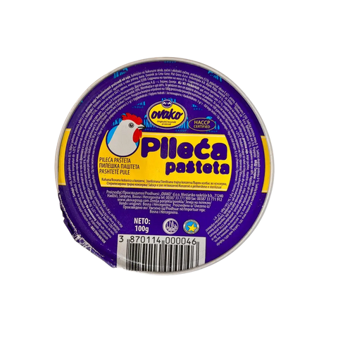 Ovako Pileća Pašteta – Hühnerpastete – 100g