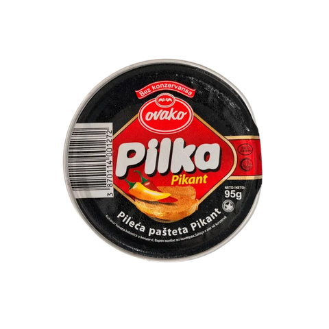 Ovako Pilka Pikant – Hühnerpastete – 95g