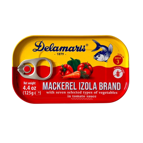 Delamaris Mackerel Izola Brand – 125g