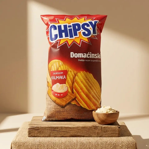 Chipsy Domaćinski Kajmak-Geschmack 160g